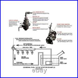 2 x Tomei Fuel Pressure Regulator Type-S with Meter BLACK Gauge Engine Motor air
