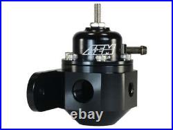 25-302BK AEM Universal Adjustable Fuel Pressure Regulator 20-150 PSI