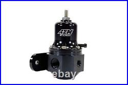 AEM 25-305BK Universal Adjustable Fuel Pressure Regulator 40-130 PSI Black