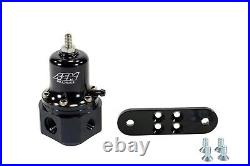 AEM 25-305BK Universal Adjustable Fuel Pressure Regulator 40-130 PSI Black