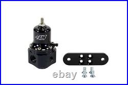 AEM 25-305BK Universal Adjustable Fuel Pressure Regulator 40-130 PSI Black