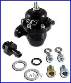 AEM Adjustable Fuel Pressure Regulator -6 AN IN/OUT for Honda Civic Accord S2000