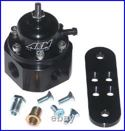 AEM Adjustable Fuel Pressure Regulator FPR Univeral 25-302BK