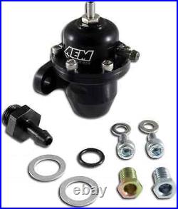 AEM Aluminum Fuel Rail + Adj Fuel Pressure Regulator for 94-01 Acura Integra B18