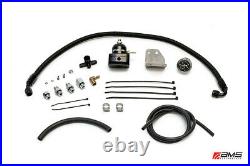 AMS for 08-15 Mitsubishi EVO X Fuel Pressure Regulator Kit Black