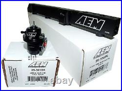 Aem Adjustable Fpr Fuel Pressure Regulator And Fuel Rail Honda Prelude H22 H23