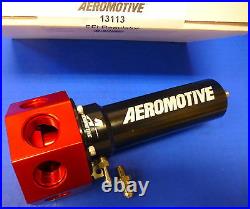 Aeromotive 13113 Fuel Pressure Regulator EFI Bypass 40-100 Adjustable Belt Hex