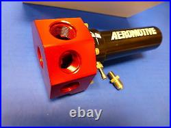 Aeromotive 13113 Fuel Pressure Regulator EFI Bypass 40-100 Adjustable Belt Hex