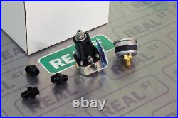 Aeromotive EFI Fuel Pressure Regulator with Fittings and Gauge Kit 13130