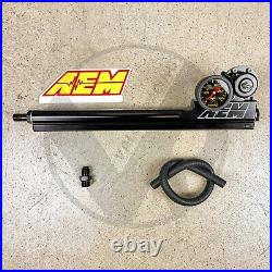 B Series AEM Fuel Rail kit with AEM Style Regulator for Honda Acura B16 B18 B20