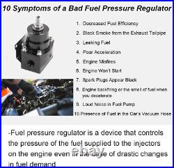 B Series Fuel Pressure Regulator Gauge Rail Line B16 B18 B20 For Honda Acura FPR