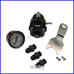 DeatschWerks DWR1000c Fuel Pressure Regulator with 6an Fittings, Bracket & Gauge