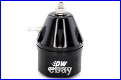 DeatschWerks DWR2000 Adjustable Fuel Pressure Regulator Black