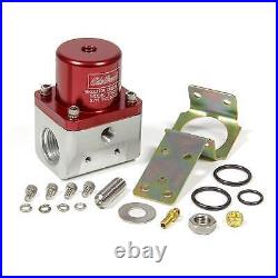 Edelbrock 174051, Fuel Pressure Regulator Bypass Style 180Gph Red, Single Unit