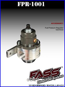 FASS Adjustable Fuel Pressure Regulator Universal Gas / Diesel FPR-1001