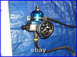 FUEL LAB FUEL PRESSURE REGULATOR FPR 51502-4 BLUE stock#H