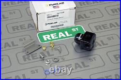 Fuel Lab Black Universal EFI Adjustable 535 Series Mini Fuel Pressure Regulator