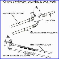 Fuel Pressure Regulator Gauge Rail For Honda/Acura K20 K24 K-Swap Civic K Series