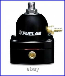Fuelab Fuel Pressure Regulator Adjustable FPR -6 In Out Fuel Lab Black 51502-1