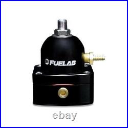 Fuelab Universal Adj Mini Fuel Pressure Regulator 90-125psi -6AN Inlets / Return