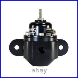 GENUINE AEM Universal Adjustable Fuel Pressure Regulator Black #25-302BK