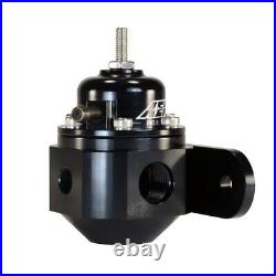 GENUINE AEM Universal Adjustable Fuel Pressure Regulator Black #25-302BK