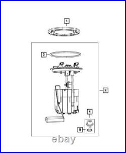 Genuine Mopar Fuel Pressure Regulator Kit 5142345AA