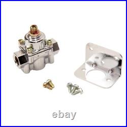 Holley 12-804 Adjustable Fuel Pressure Regulator with0-15 PSI Gauge