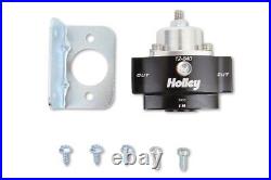 Holley 12-840 HP Billet Fuel Pressure Regulator, Carbureted, 3/8 in. NPT, 4.5-9