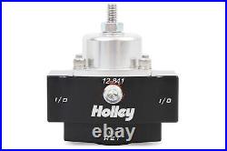 Holley 12-841 HP Billet Carbureted By Pass Fuel Pressure Regulator 4.5-9 PSI