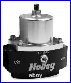 Holley 12-845 HP Billet By-Pass Fuel Pressure Regulator, Carbureted 4.5-9 Psi