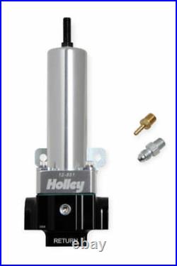 Holley 12-851 2 Port VR Series Fuel Pressure Regulator, 40 to 100 PSI