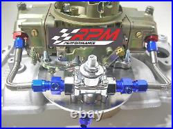 Holley Carb Carburetor Braided Fuel Line Pressure Regulator Kit 4150 6AN