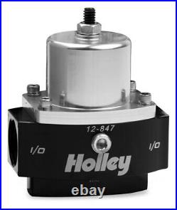 Holley Fuel Pressure Regulator 12-847 Dominator Billet 4.5-9 PSI Bypass, -10