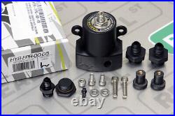 Hybrid Racing Unibody Fuel Pressure Regulator 30-100 PSI Black K-Swap Universal