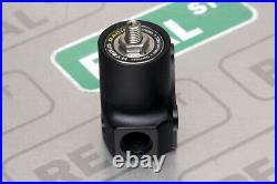 Hybrid Racing Unibody Fuel Pressure Regulator 30-100 PSI Black K-Swap Universal