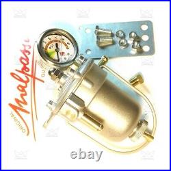 MALPASSI FILTER KING 67mm Fuel Pressure Regulator carburetor Alloy with Gauge