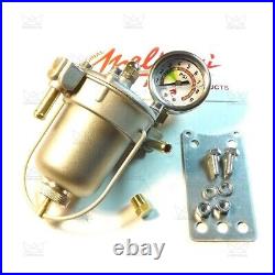 MALPASSI FILTER KING 67mm Fuel Pressure Regulator carburetor Alloy with Gauge