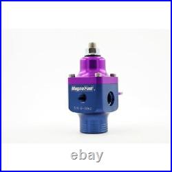 MagnaFuel Fuel Pressure Regulator MP-9633 4-12psi Returnless Blue/Purple 2-port