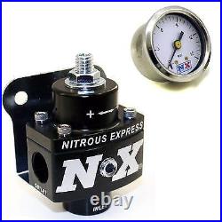 Nitrous Express 15952, Fuel Pressure Regulator Non-Bypass WithGauge, Kit, Performa