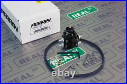 Perrin Adjustable Fuel Pressure Regulator Black For STI 08-19 EJ257 PSP-FUL-301