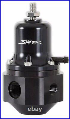 Sniper EFI 19-392 Fuel Pressure Regulator 40-130 psi 6AN AN6 Boost Reference 11