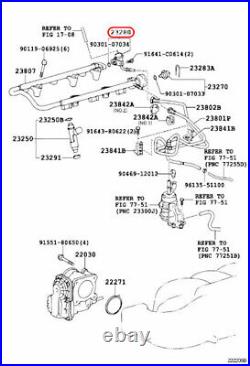 Toyota Genuine Tacoma Fuel Injection Pressure Regulator 23280-31010 OEM