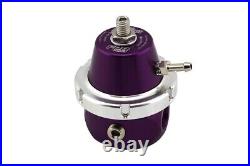Turbosmart FPR 1200 Fuel Pressure Regulator EFI 11 Ratio 30-90PSI 6 AN Purple