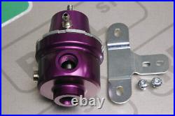 Turbosmart FPR6 Fuel Pressure Regulator EFI 11 35-80 PSI -6 AN Purple