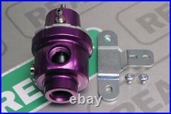 Turbosmart FPR8 Fuel Pressure Regulator EFI 11 35-80 PSI -8 AN Purple