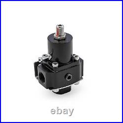 Universal 10 AN EFI Fuel Pressure Regulator Black