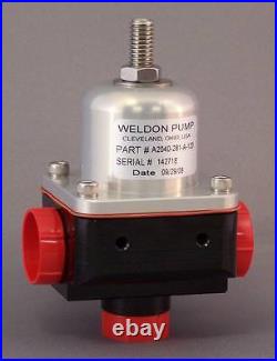 Weldon A2040 Series Fuel Pressure Bypass Regulator A2040-281-A-120 EFI up to 120